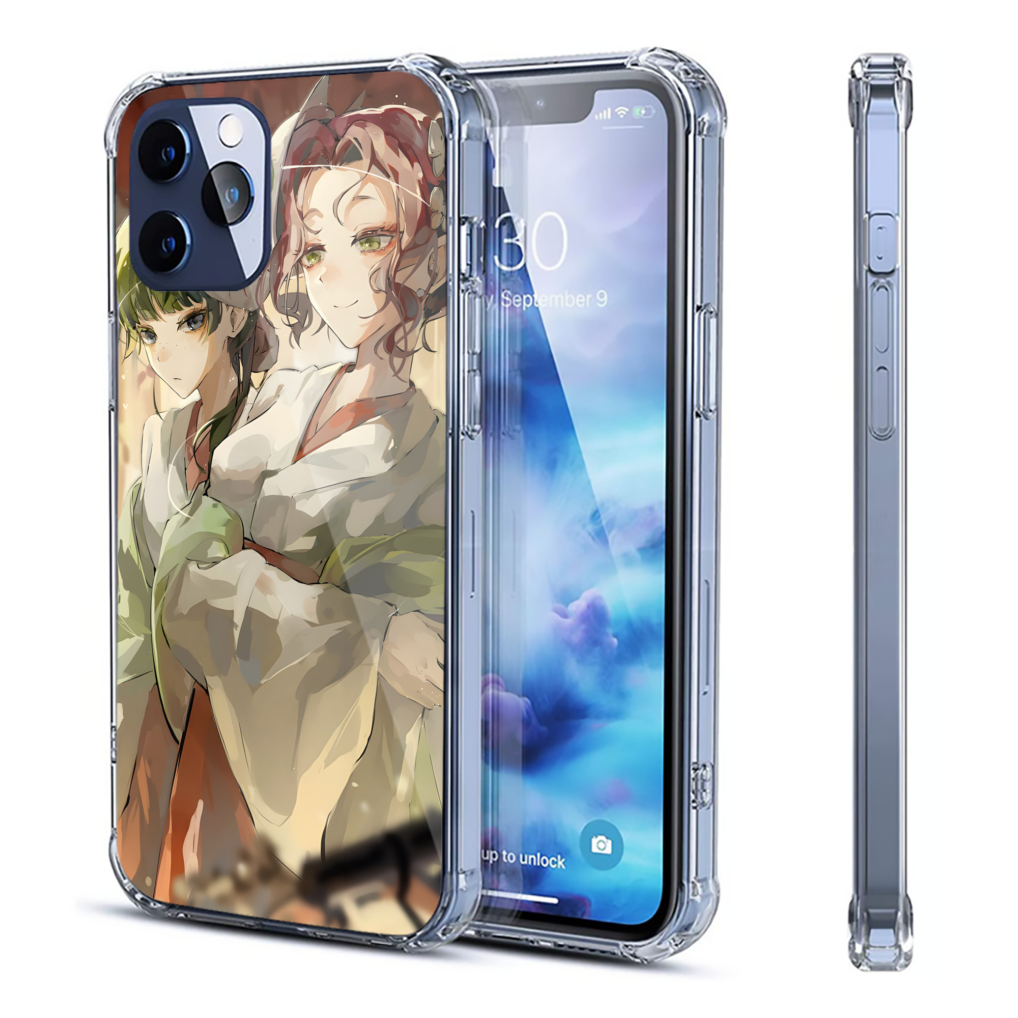 （画像用） 薬屋のひとりごと The Apothecary Diaries 【iPhone 12シリーズ対応】透明スマホケース（クリアソフトケース）
